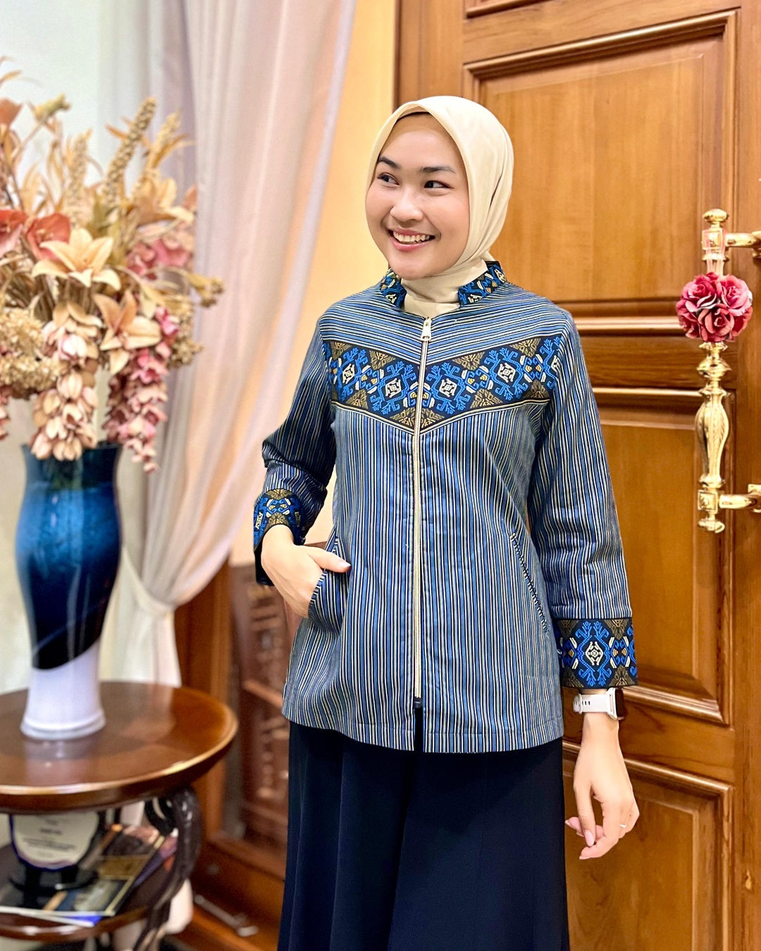 Kemeja Sido Asih - Batik Smile Lookbook (1)