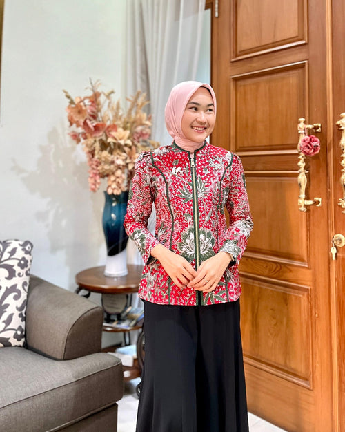 Dress Anak Bunga - Batik Smile Lookbook (1)