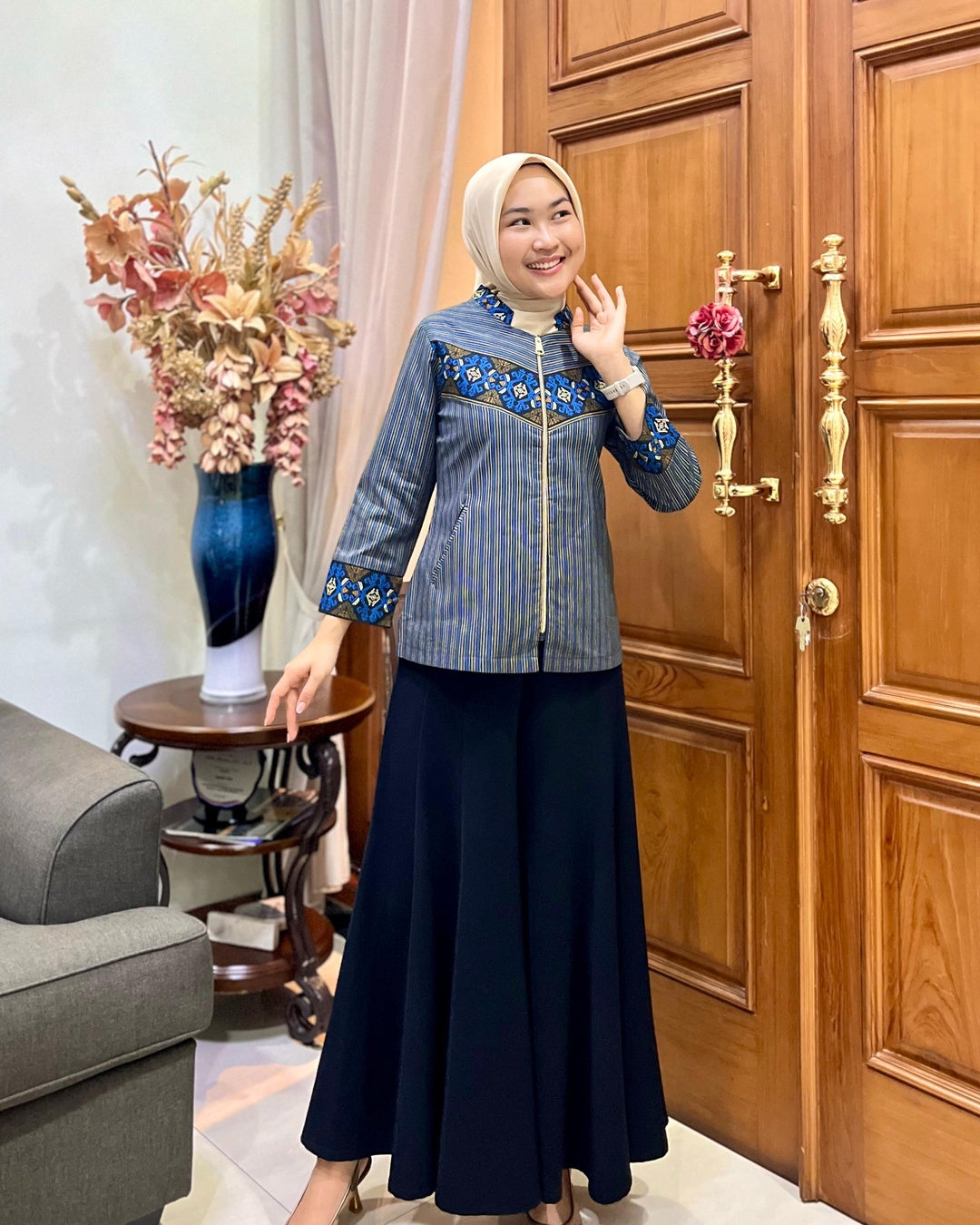 Gamis Parang Kusumo - Batik Smile Lookbook (1)