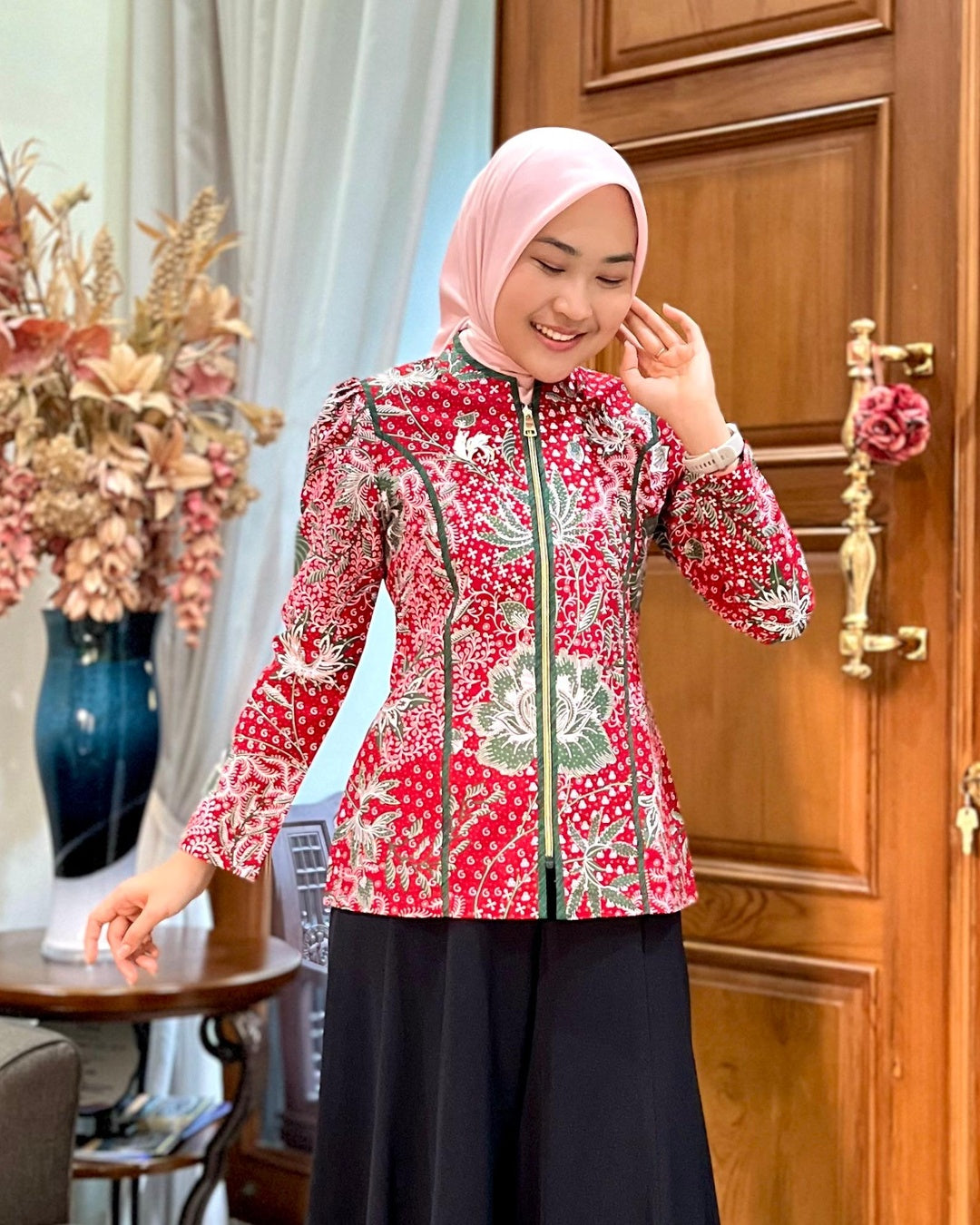 Sarimbit Royal Navy - Batik Smile Lookbook (2)