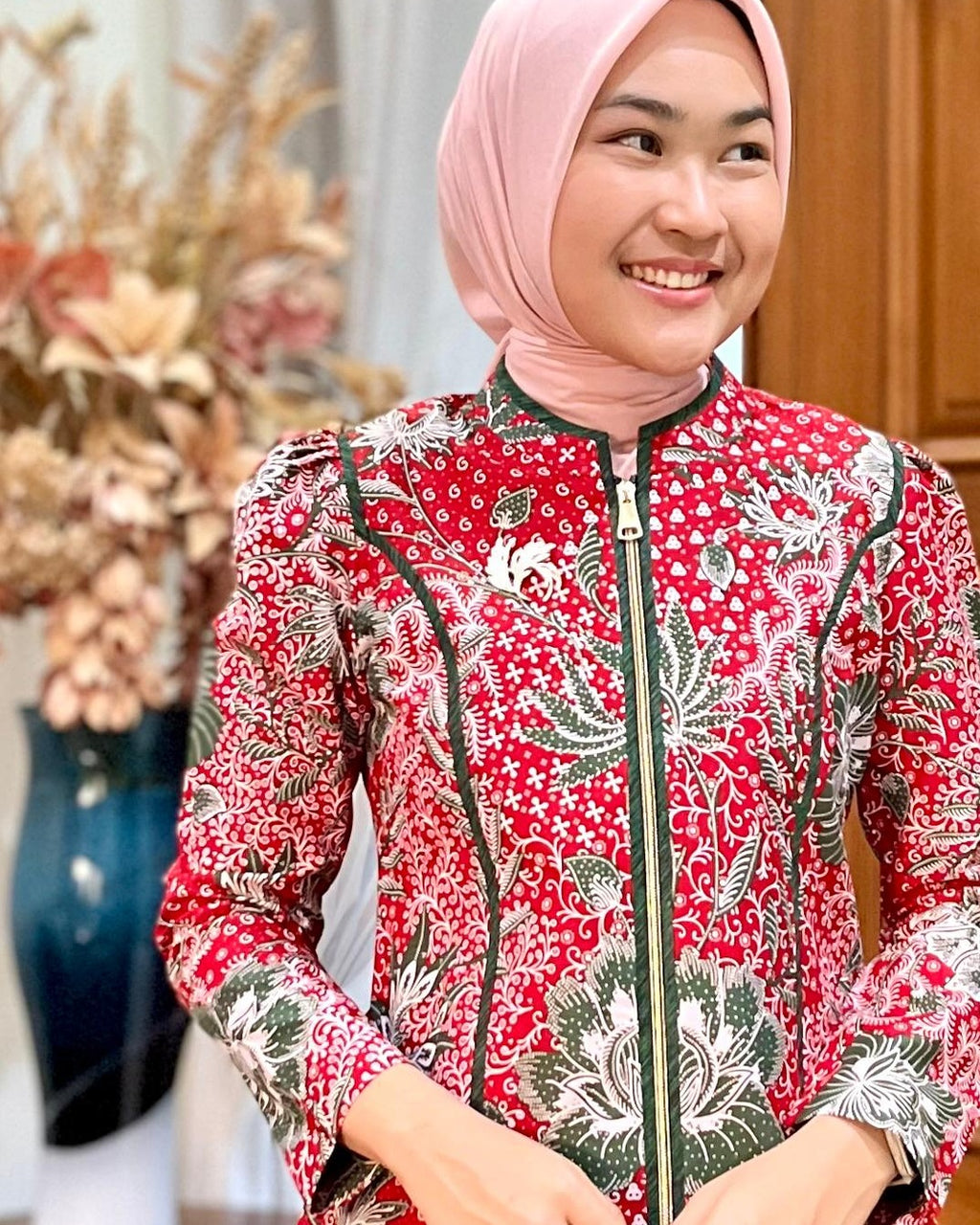 Dress Anak Bunga - Batik Smile Lookbook (3)