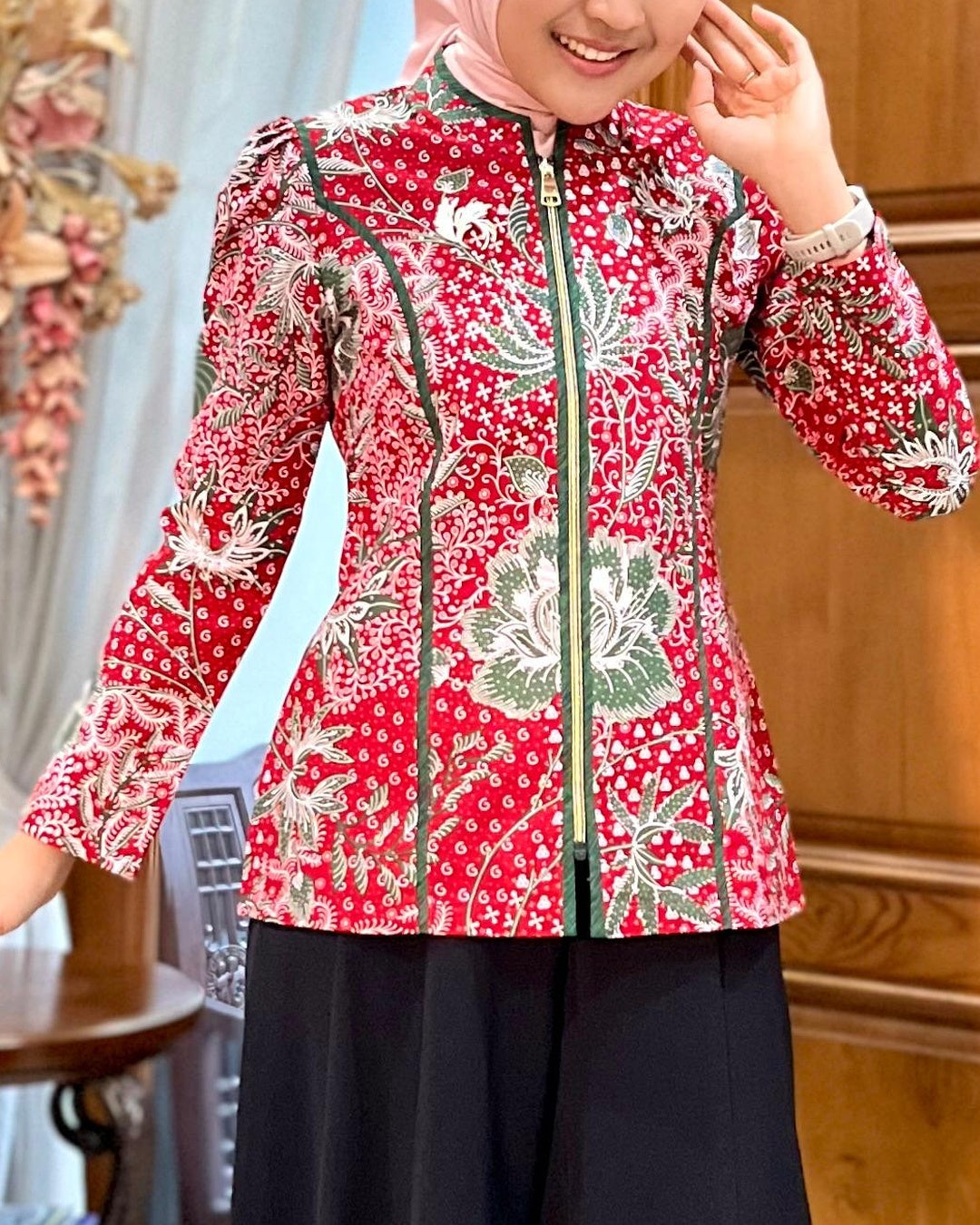 Sarimbit Royal Navy - Batik Smile Lookbook (3)