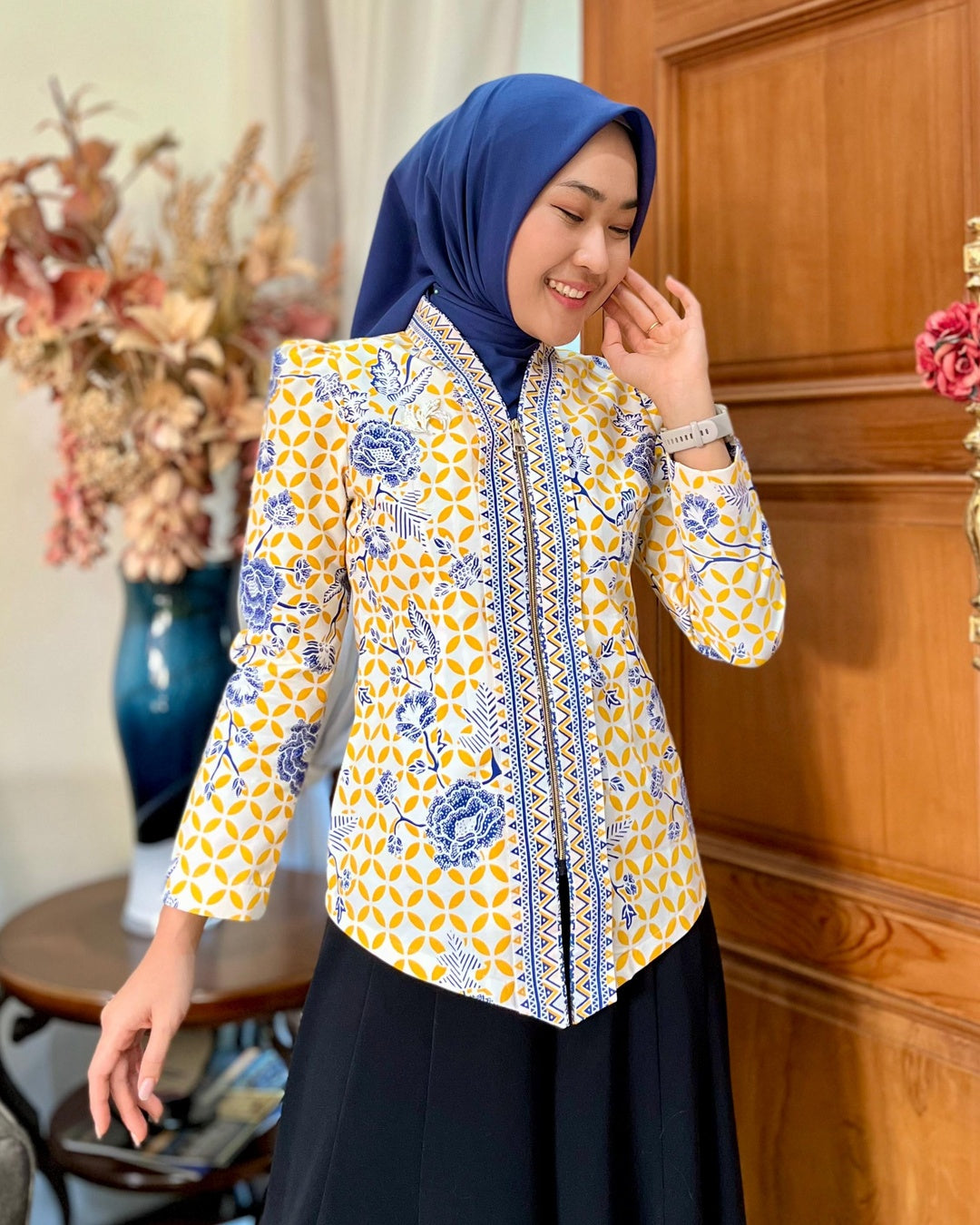 Sarimbit Sutra Pasangan - Batik Smile Lookbook (4)