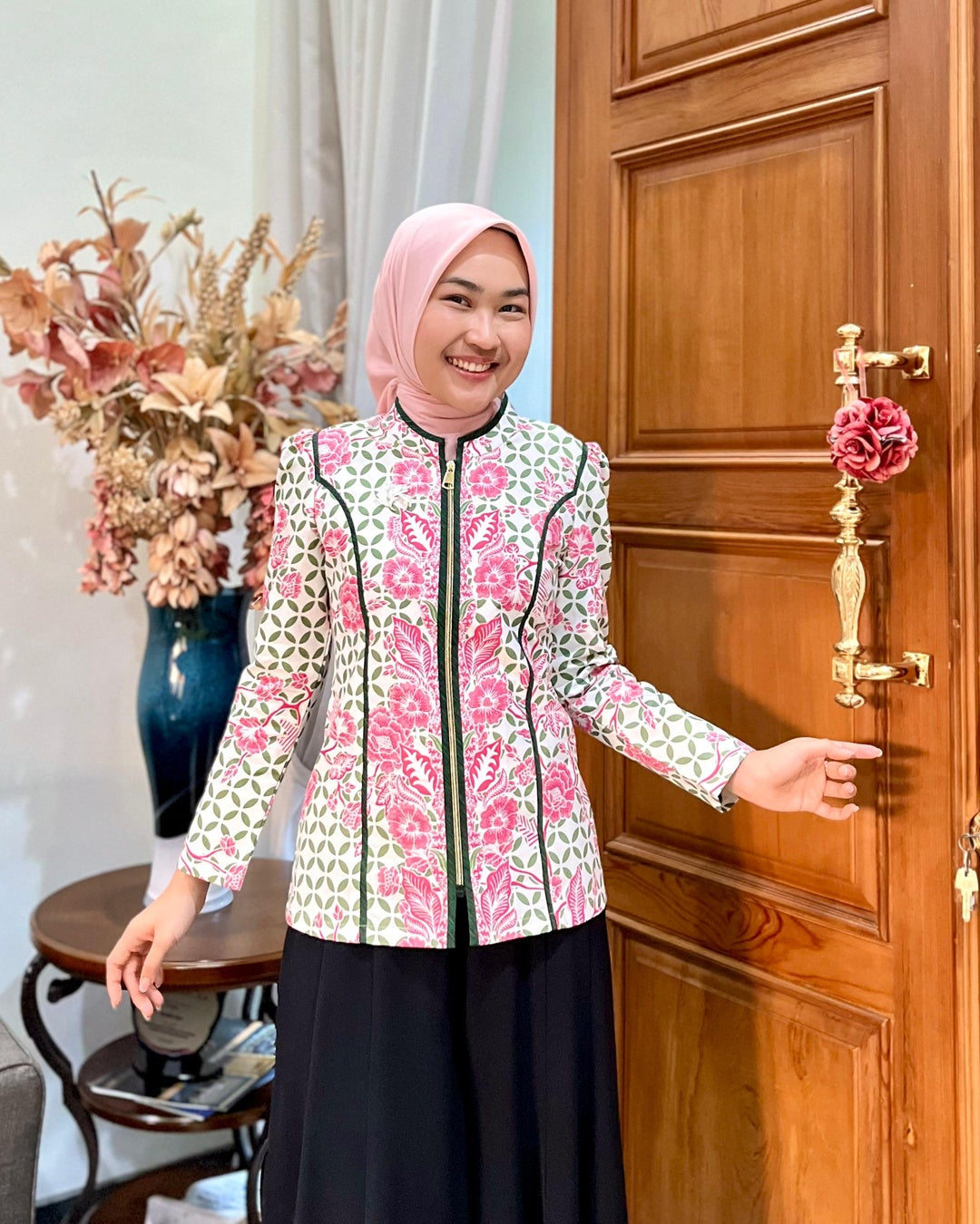Dress Anak Bunga - Batik Smile Lookbook (4)