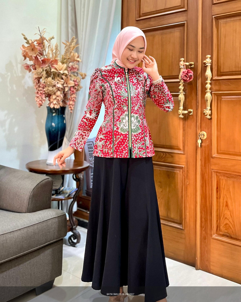 Sarimbit Royal Navy - Batik Smile Lookbook (5)