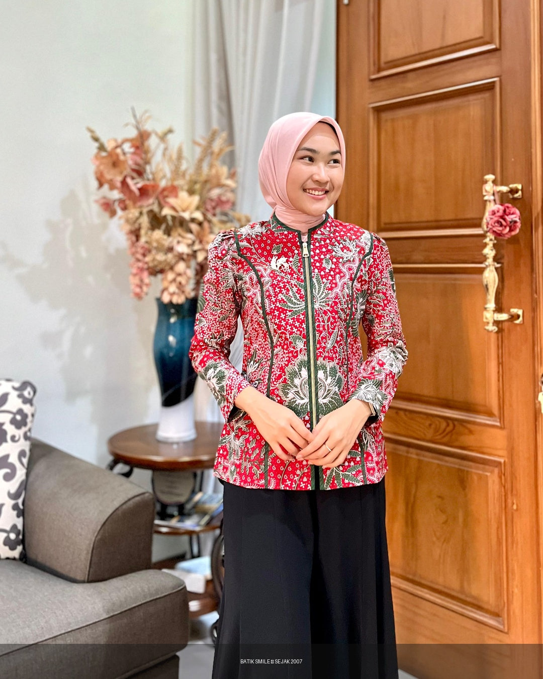 Dress Anak Bunga - Batik Smile Lookbook (5)