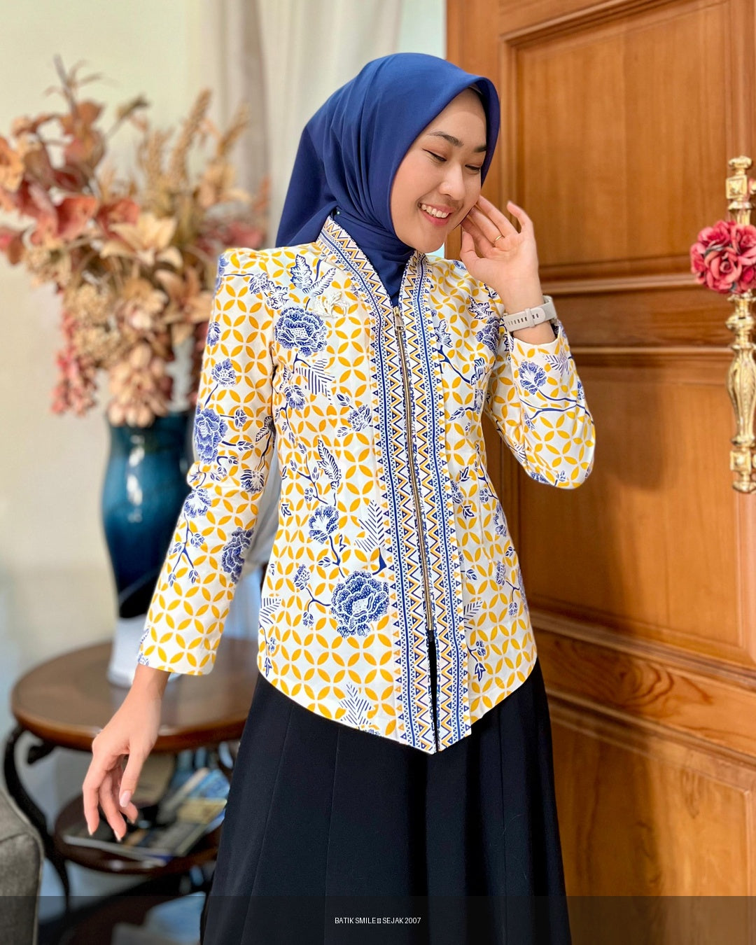 Outer Terracotta Gold - Batik Smile Lookbook (5)