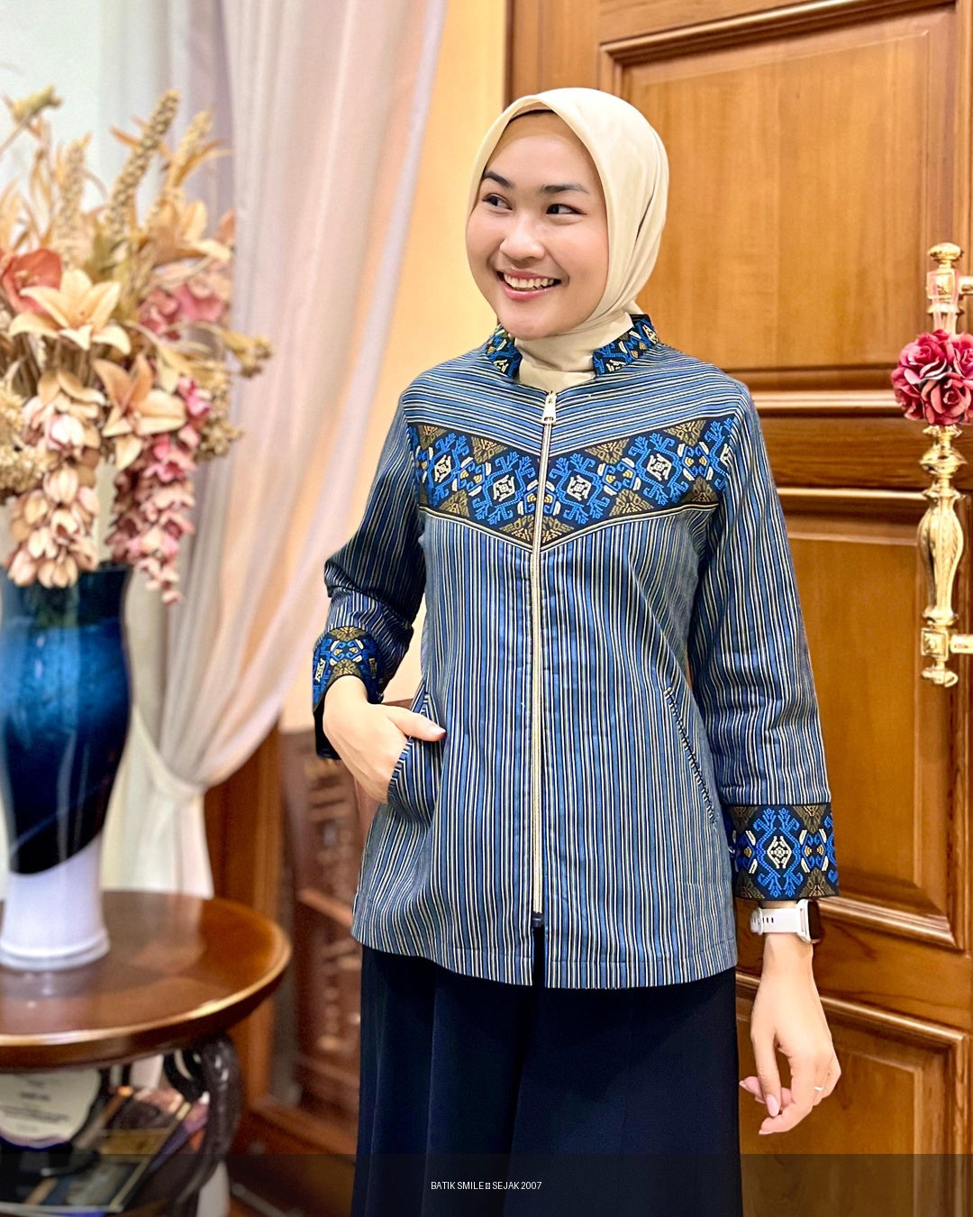 Kemeja Sido Asih - Batik Smile Lookbook (5)